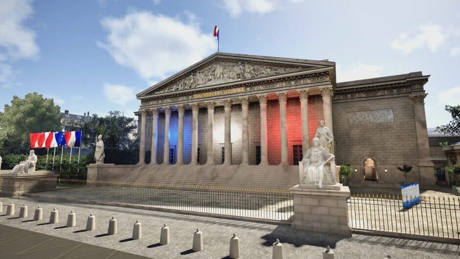 Visite virtuelle de l'Assemblée nationale screenshot
