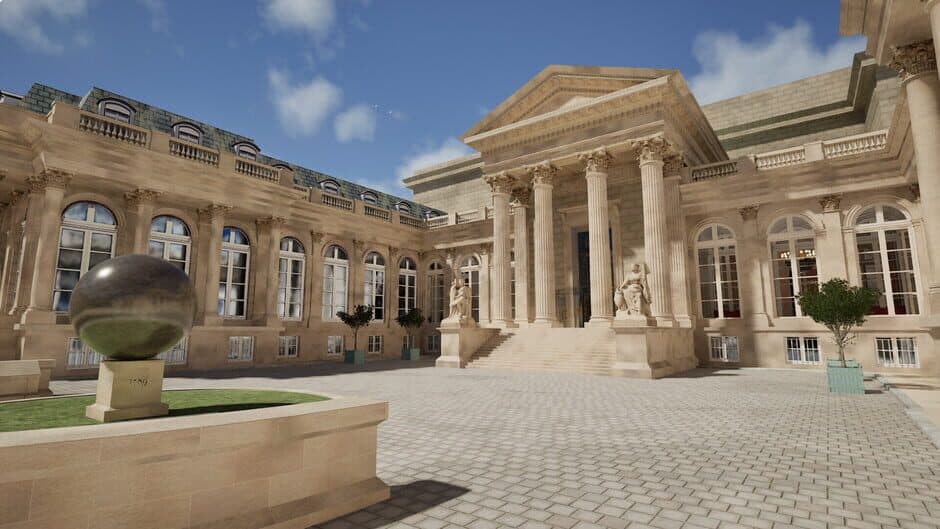 Visite virtuelle de l'Assemblée nationale screenshot