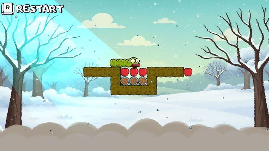 Wriggle Apple 2 screenshot