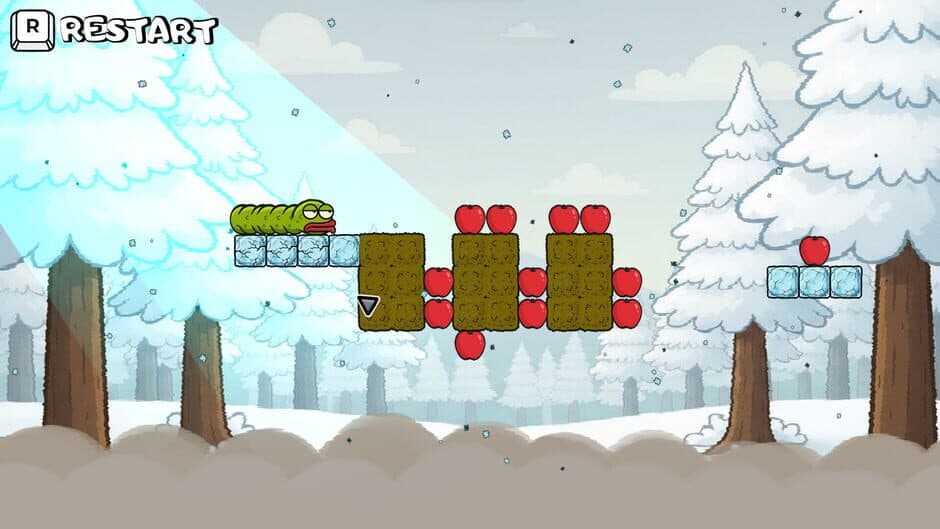 Wriggle Apple 2 screenshot