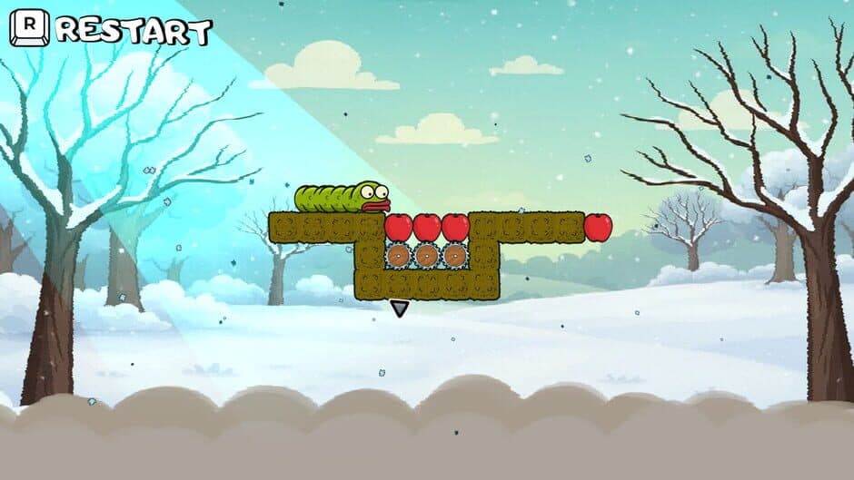 Wriggle Apple 2 screenshot