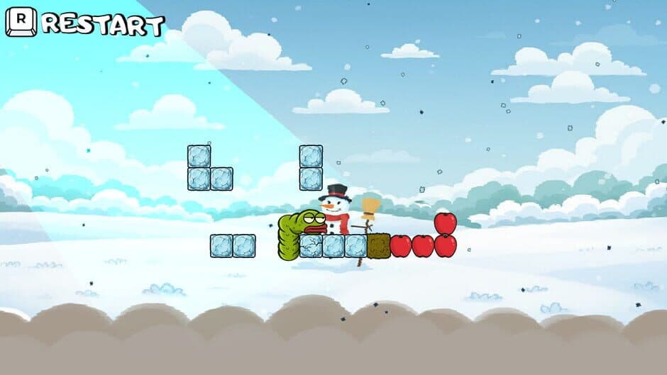 Wriggle Apple 2 screenshot