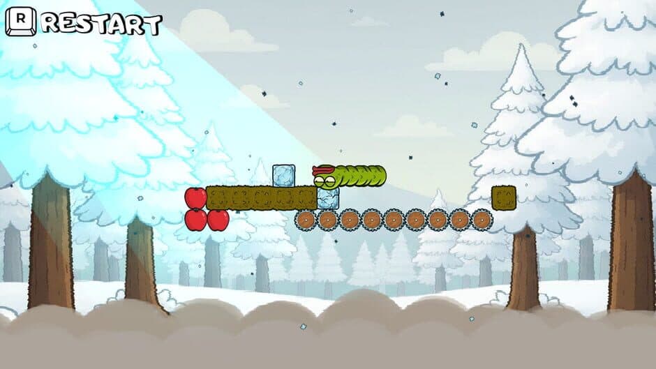 Wriggle Apple 2 screenshot