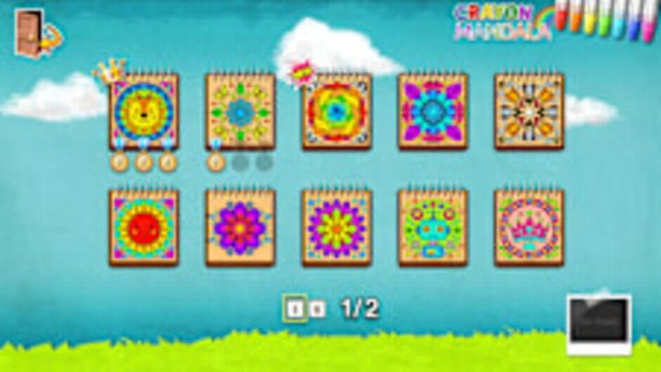 Crayon Mandala screenshot