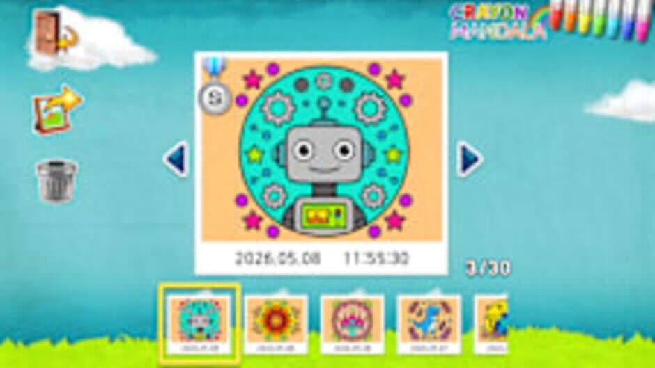 Crayon Mandala screenshot