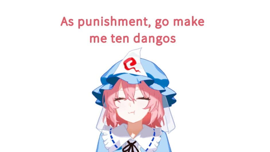 Feeding Yuyuko screenshot