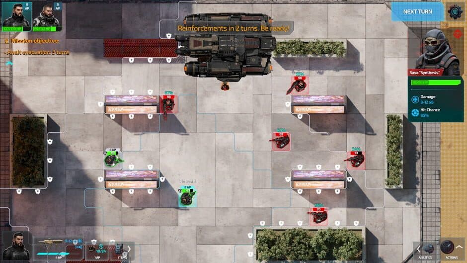 Humanity Echo: Cyberpunk Tactical RPG screenshot