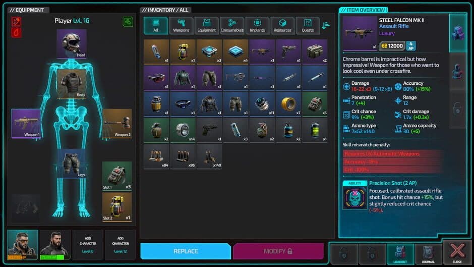 Humanity Echo: Cyberpunk Tactical RPG screenshot