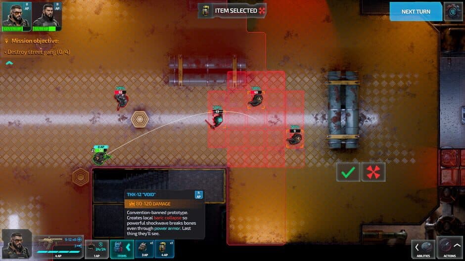 Humanity Echo: Cyberpunk Tactical RPG screenshot