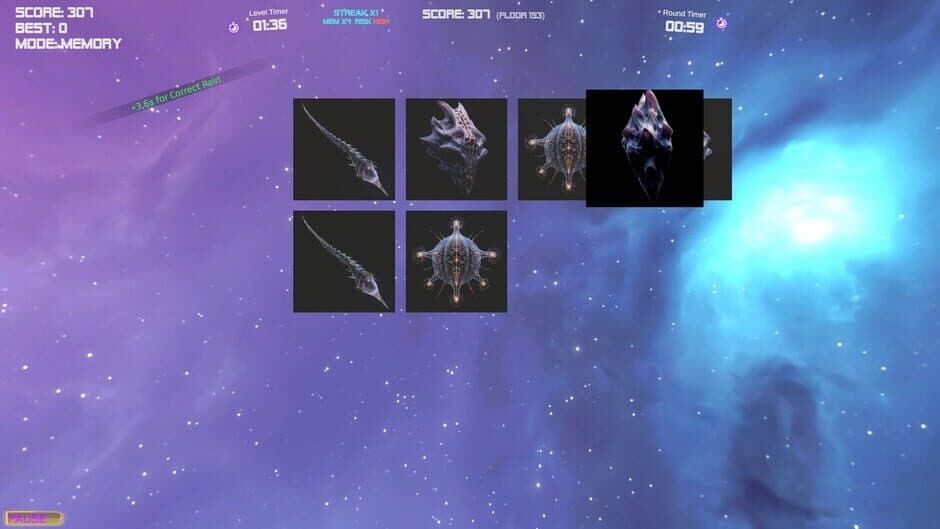 Space Memory TDG screenshot