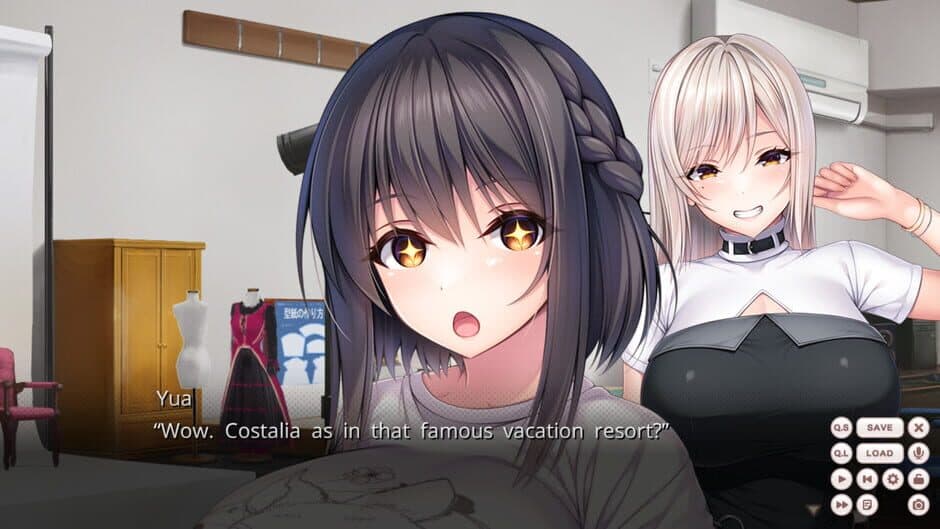 Cosplaying in Costalia: The Tororo Sisters! screenshot