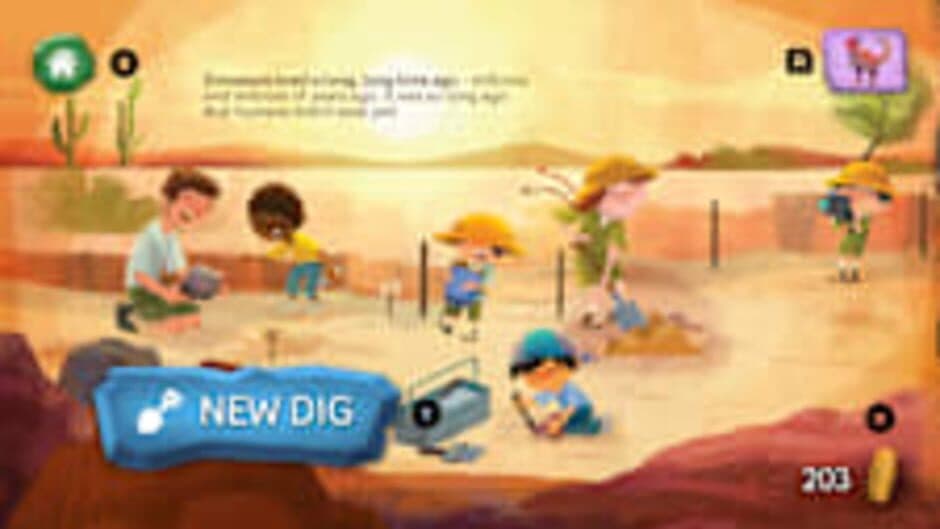 Smithsonian: Digging For Dinosaurs screenshot