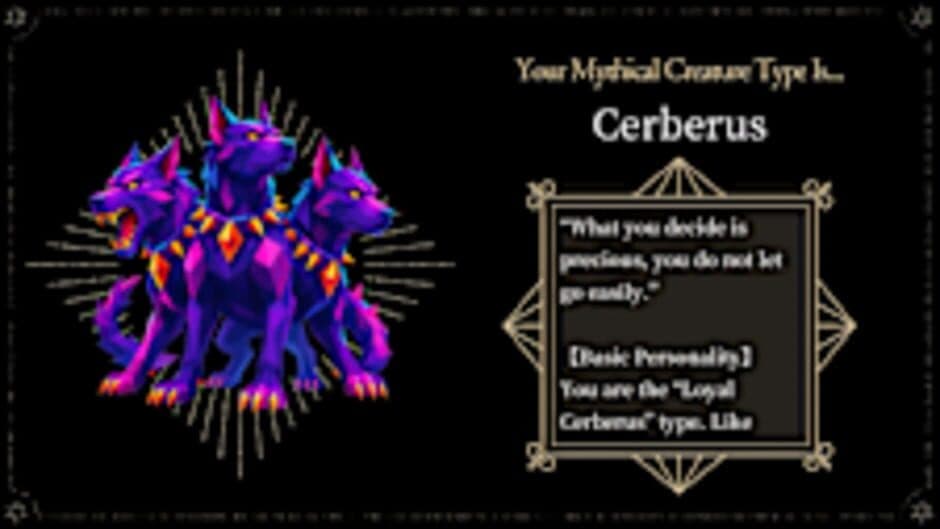 Mythical Creature Personality Quiz: 16 Types screenshot