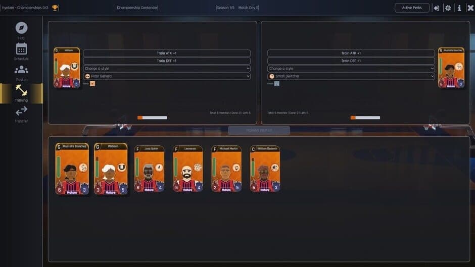 Dynasty Basketball Manager screenshot
