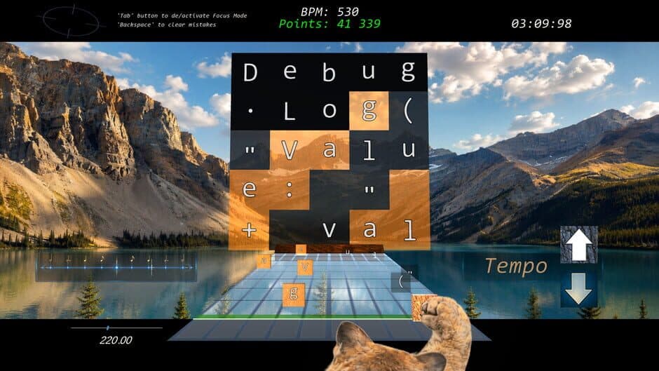 RhythmicTypeX screenshot