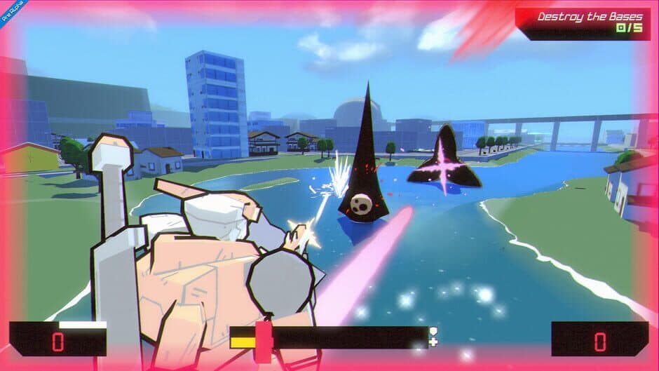 Machina Blue screenshot