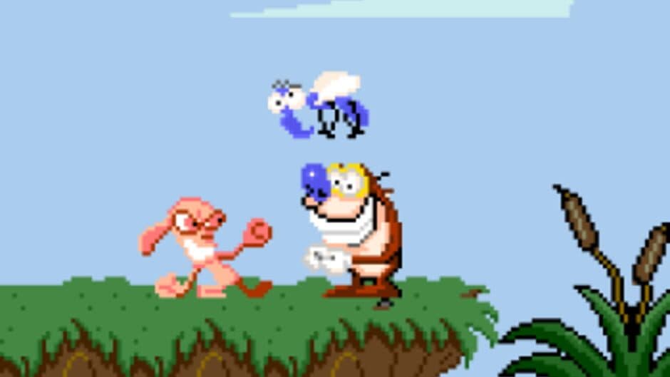 Quest for the Shaven Yak Starring Ren Hoëk and Stimpy screenshot