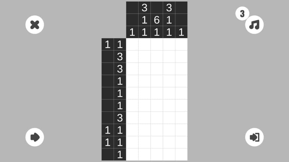 Nonogram screenshot