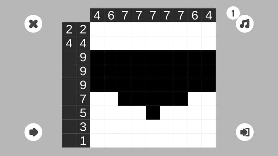 Nonogram screenshot