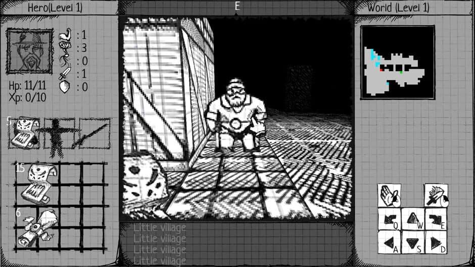 Drawngeon: Dungeons of Ink and Paper screenshot