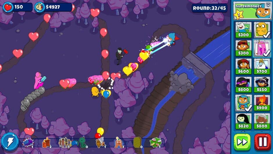 Bloons Adventure Time TD screenshot