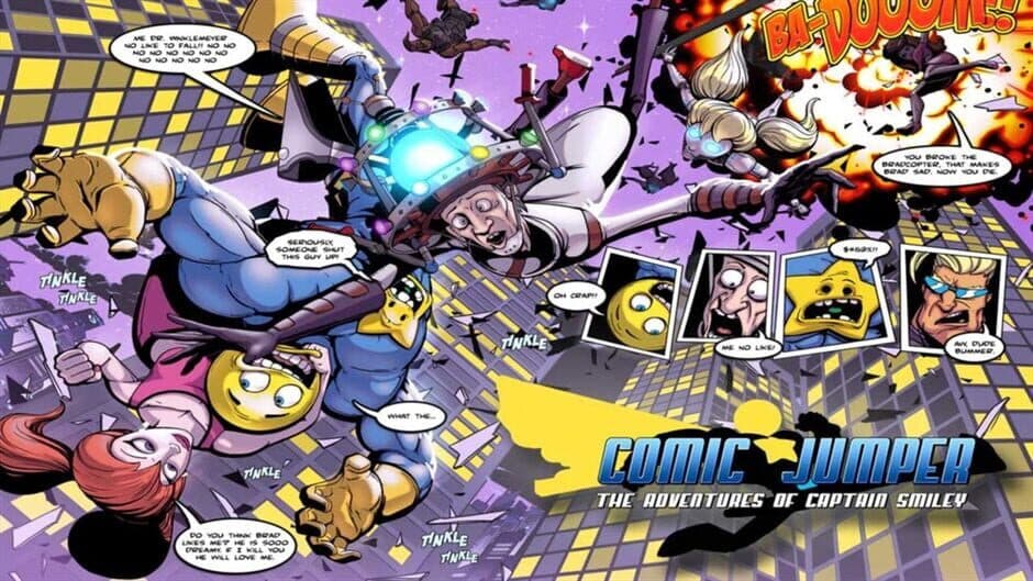 Comic Jumper: The Adventures of Captain Smiley screenshot