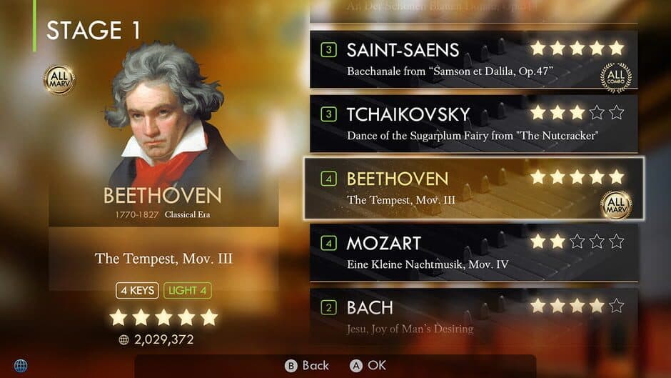 Pianista: The Legendary Virtuoso screenshot