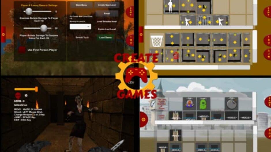 Create Real Games screenshot