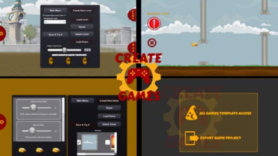 Create Real Games screenshot
