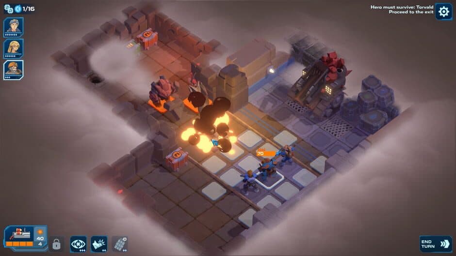 Spaceland: Sci-Fi Indie Tactics screenshot
