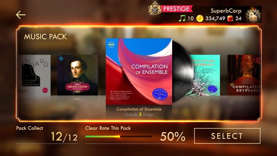 Pianista: The Legendary Virtuoso screenshot