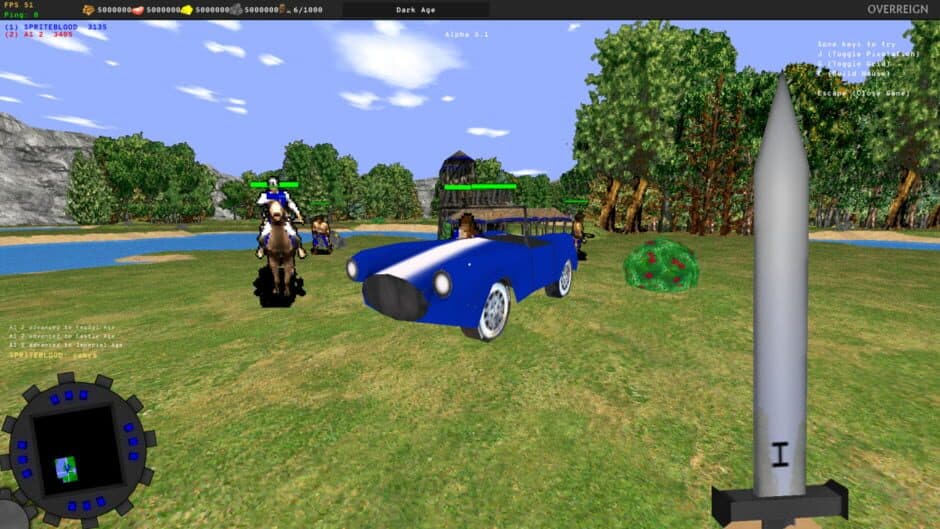 Overreign screenshot
