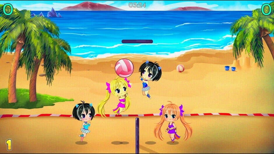 Chibi Volleyball screenshot