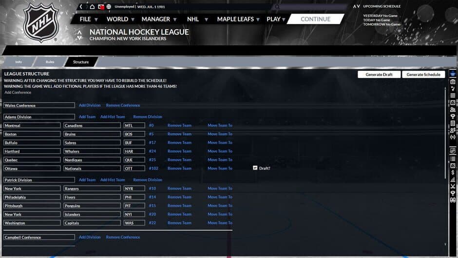 Franchise Hockey Manager 6 screenshot