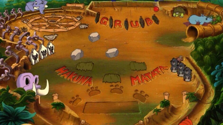 Disney's Hot Shots: Timon and Pumbaa's Jungle Pinball screenshot