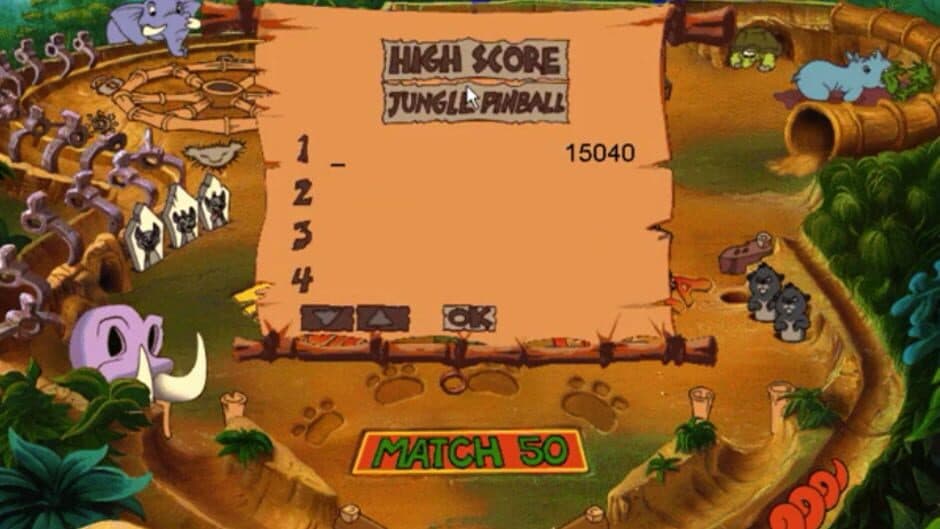 Disney's Hot Shots: Timon and Pumbaa's Jungle Pinball screenshot