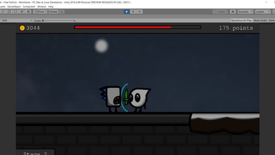 Winterfeud screenshot