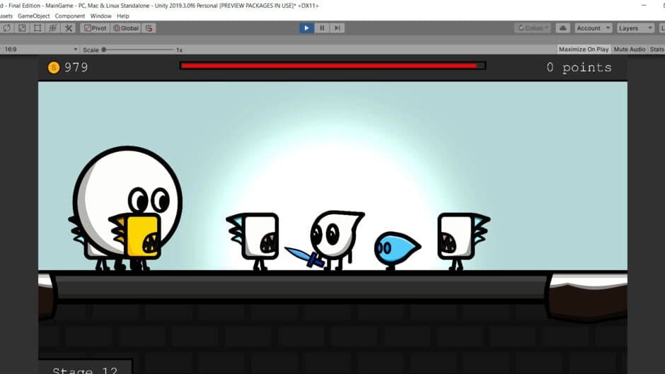 Winterfeud screenshot