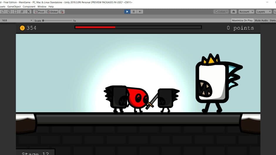 Winterfeud screenshot