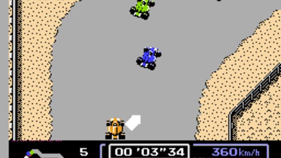 Famicom Grand Prix: F-1 Race screenshot