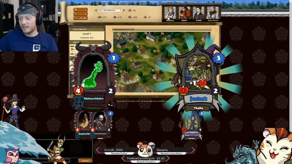 Stream Battlecards screenshot