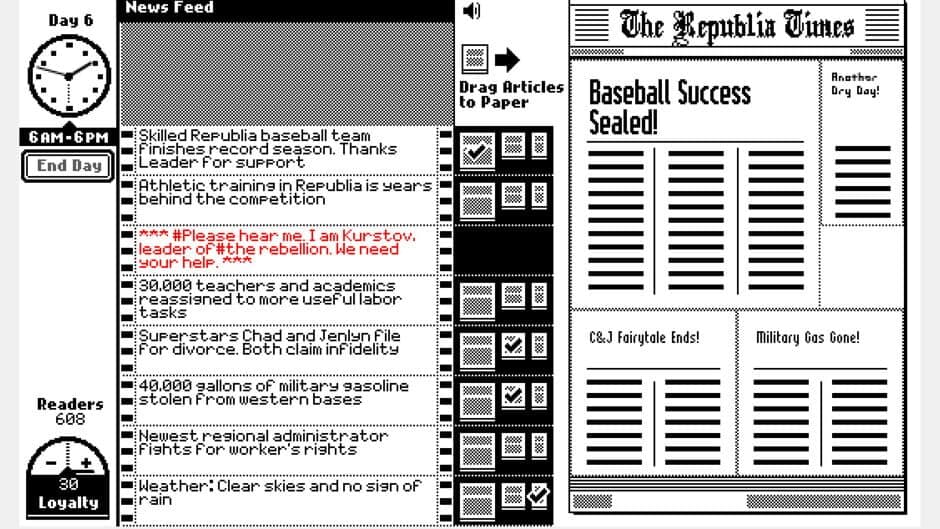 The Republia Times screenshot