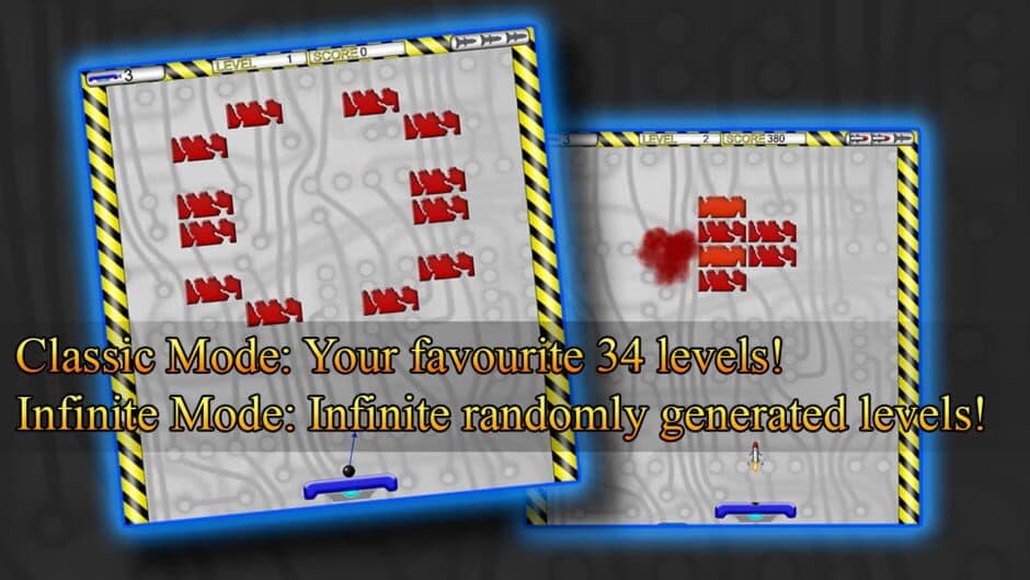 Brick Breaker Remix screenshot