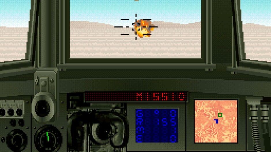 Garry Kitchen's Super Battletank: War in the Gulf screenshot