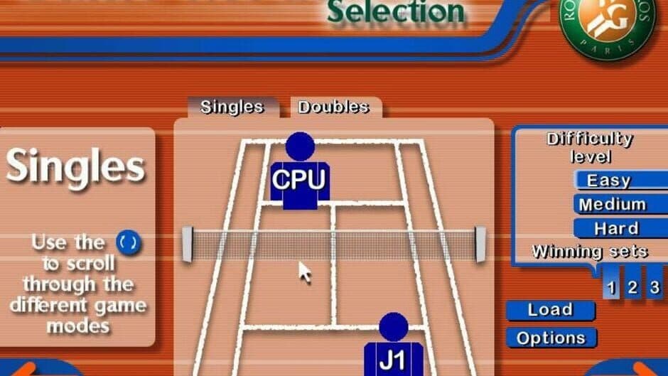 Roland Garros: French Open 2001 screenshot