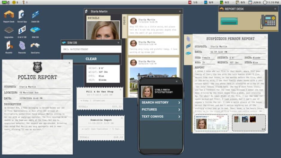 Scrutinized screenshot