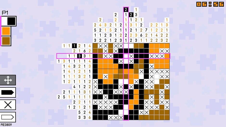 Pic-a-Pix Pieces screenshot
