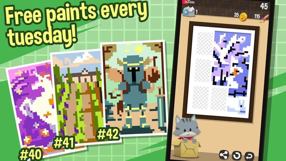 Hungry Cat Picross screenshot