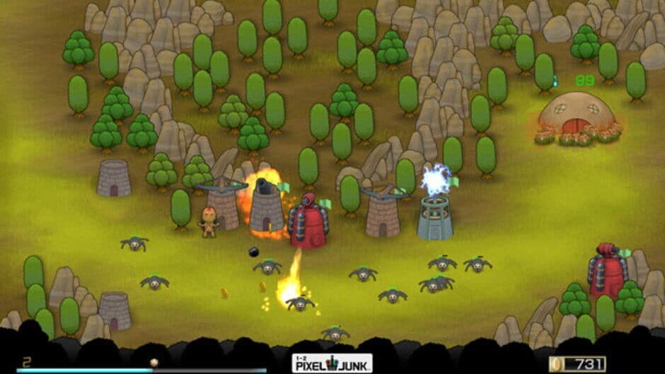 PixelJunk Monsters screenshot