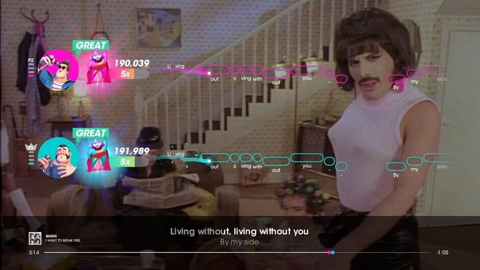 Let's Sing Queen screenshot